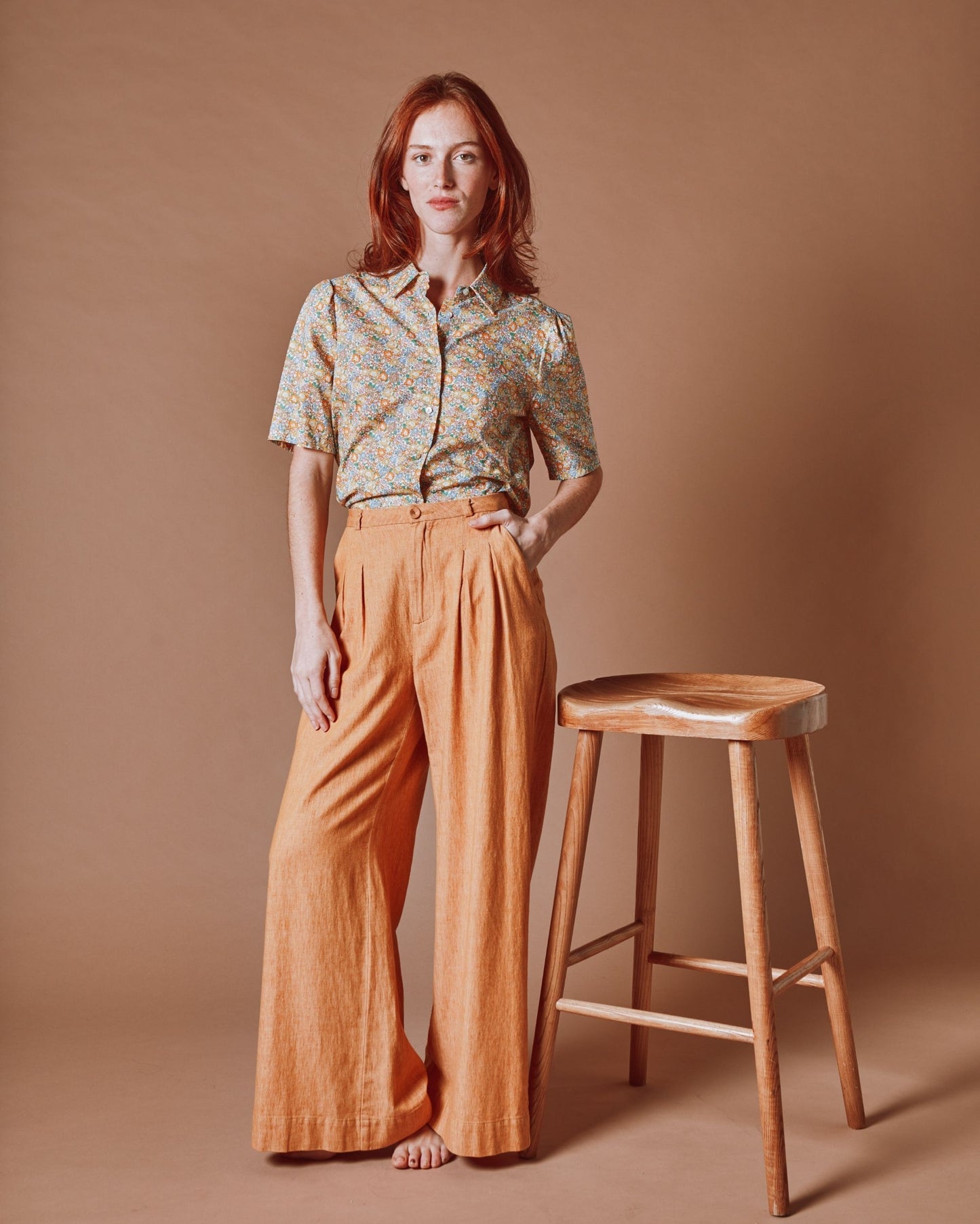 Chemisette - Liberty jaune