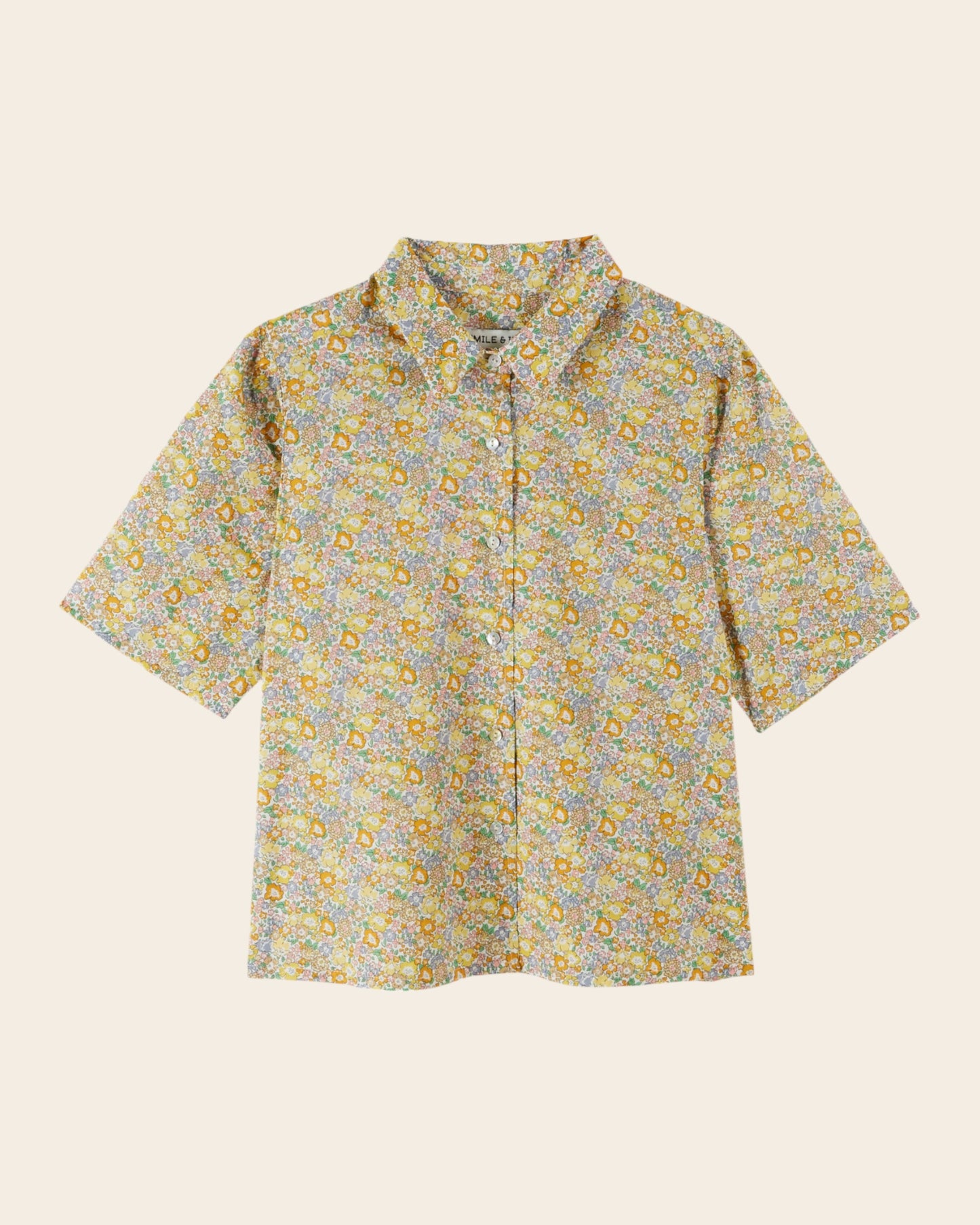 Chemisette - Liberty jaune