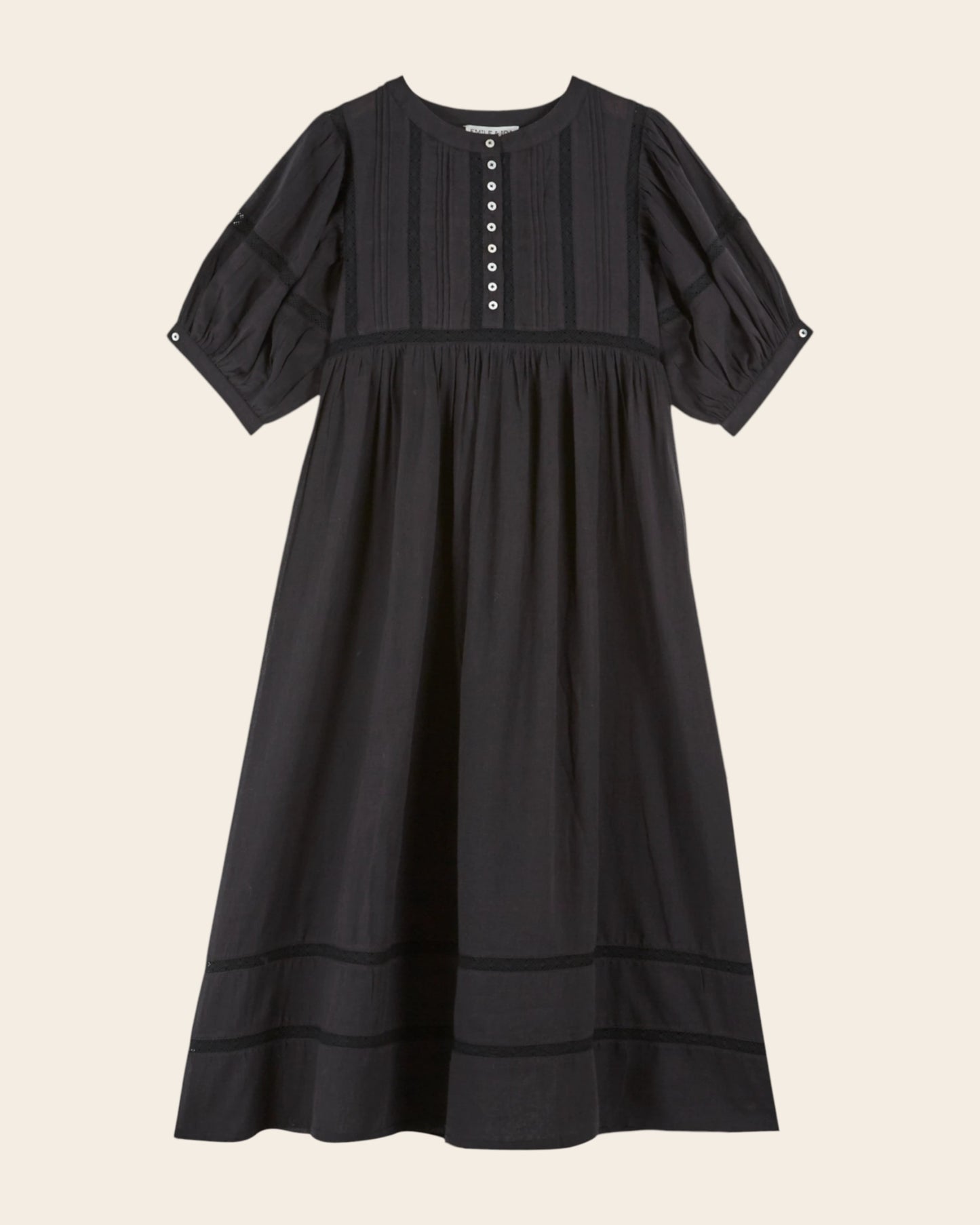 Robe longue - Dentelle noir