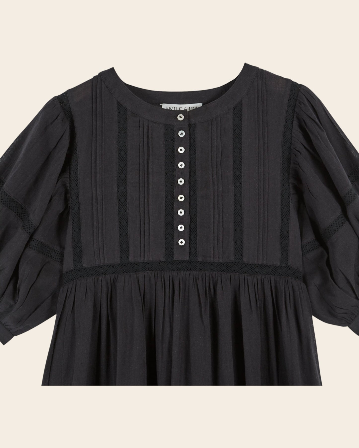 Robe longue - Dentelle noir