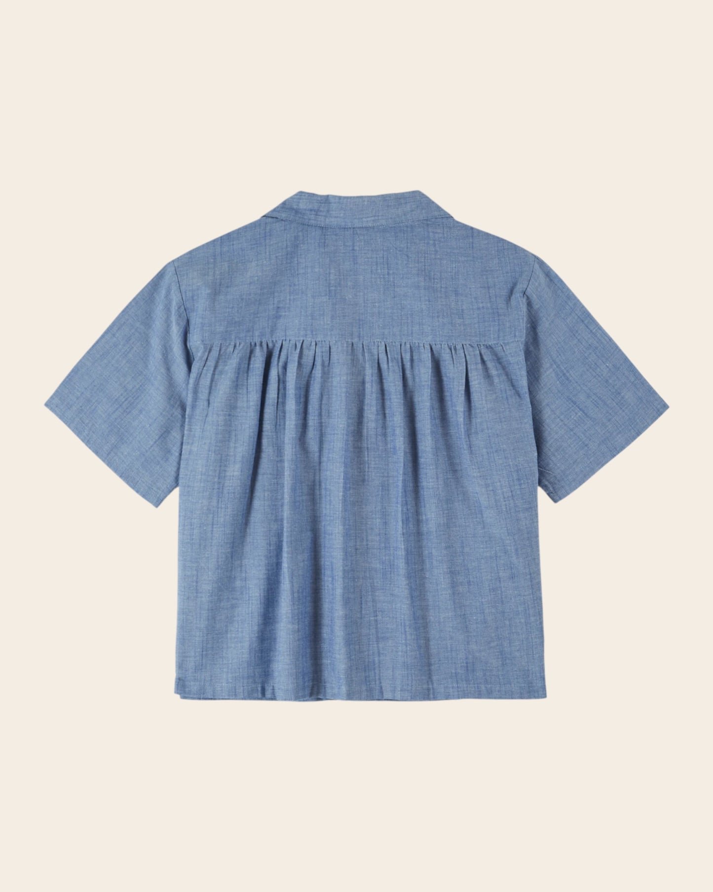 Chemisette - Chambray bleu