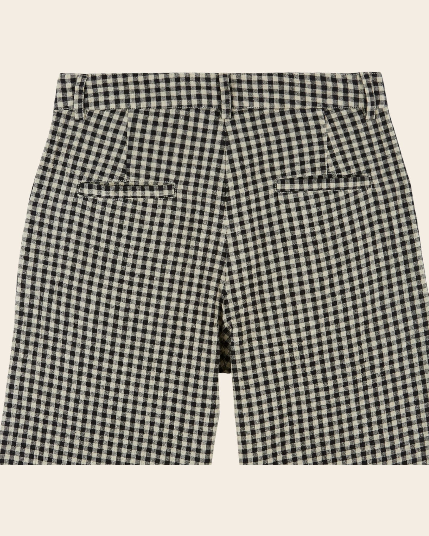 Pantalon - Vichy noir et blanc