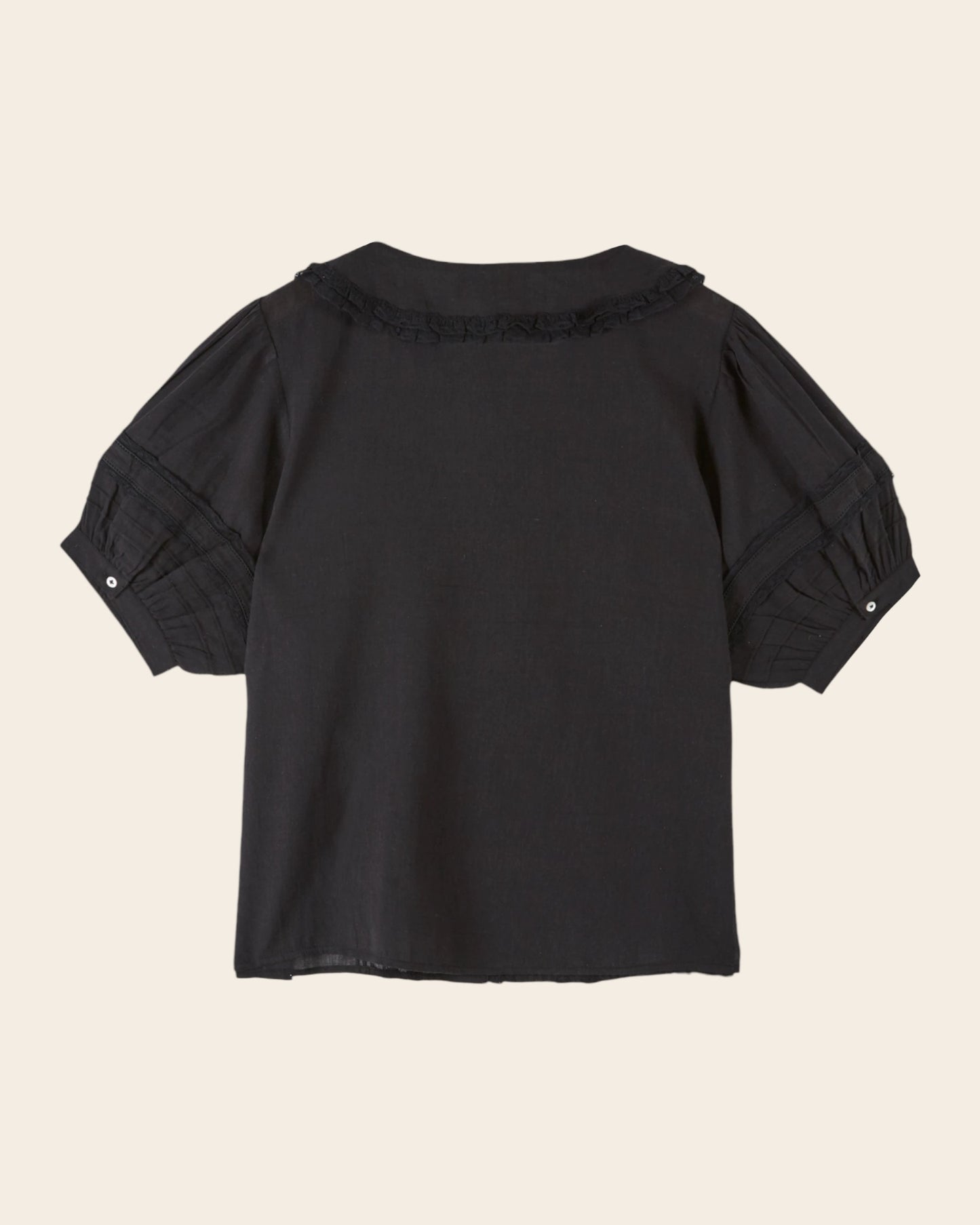 Blouse - Vintage dentelle noir