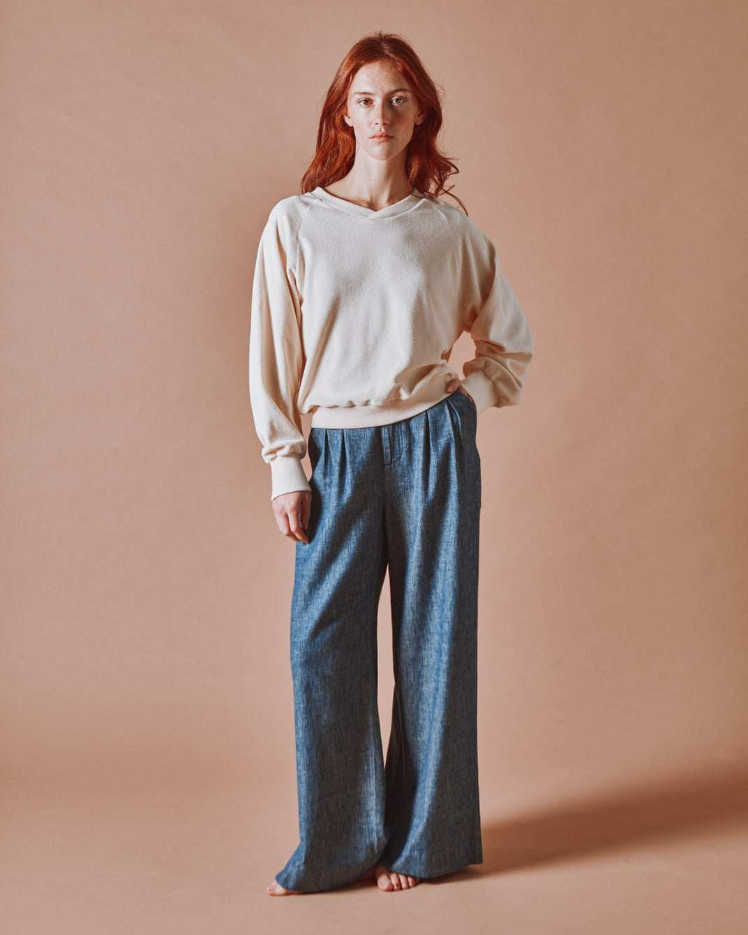 Sweat - Éponge crème