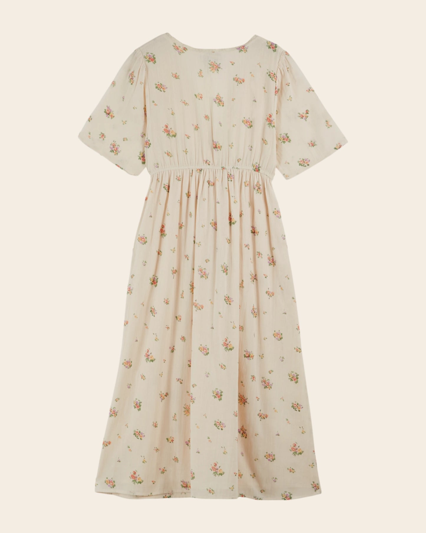 Robe longue - Fleuri althea