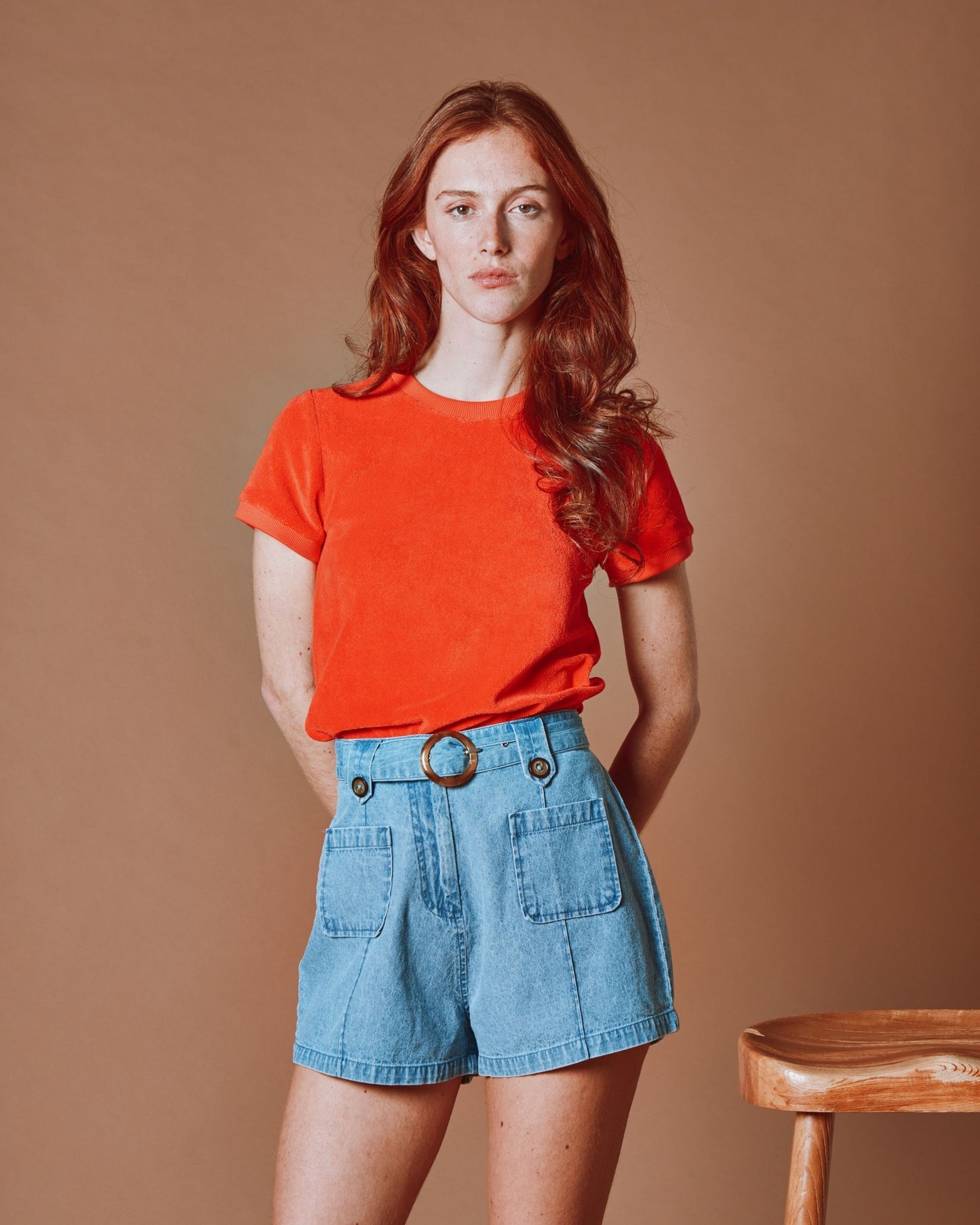 T-shirt - Éponge rouge