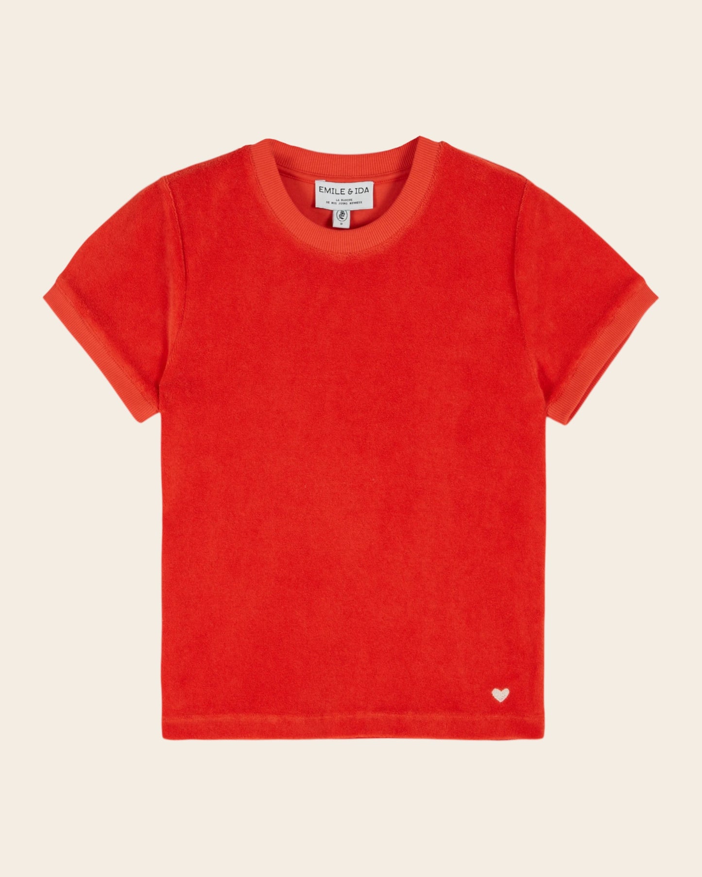 T-shirt - Éponge rouge