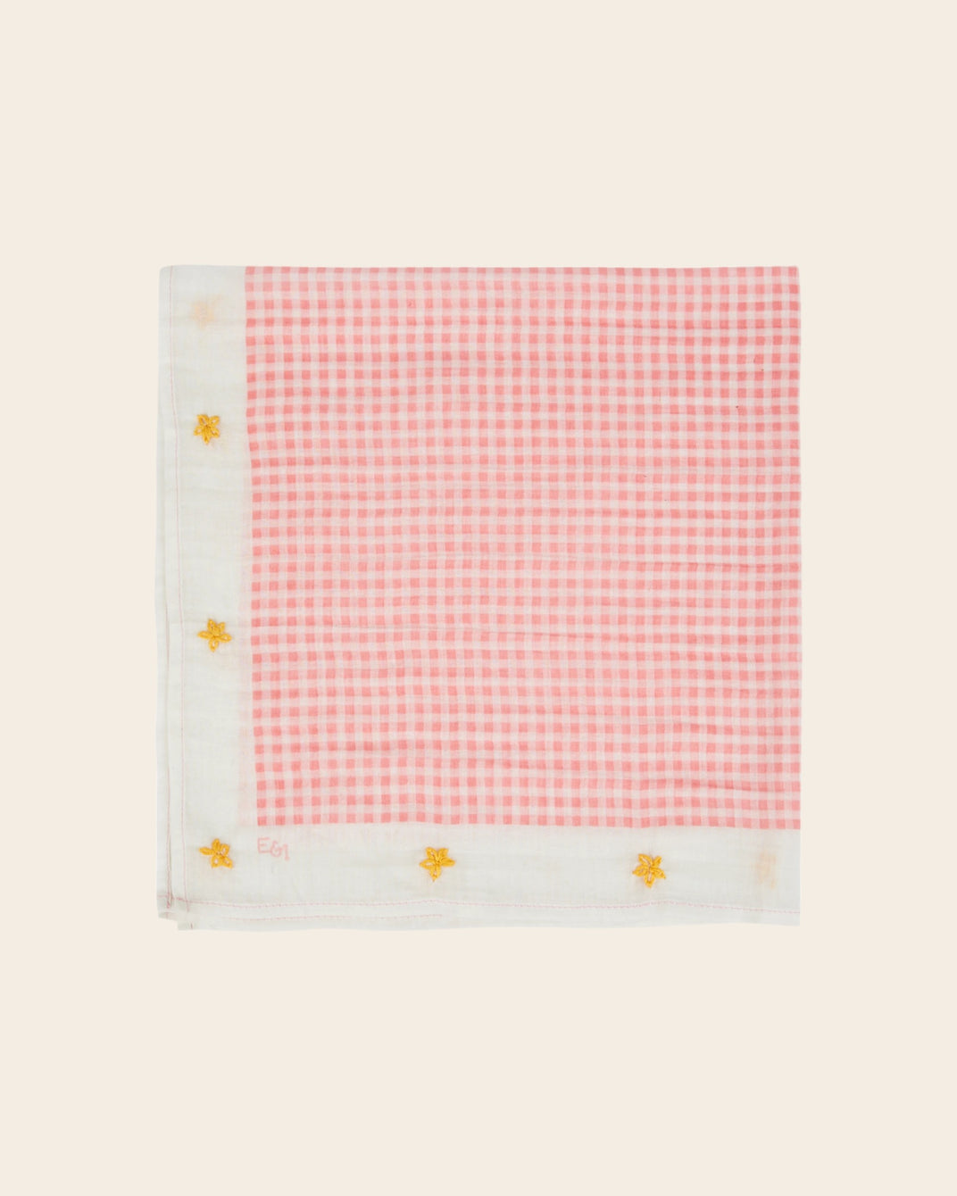 Foulard - Vichy rose