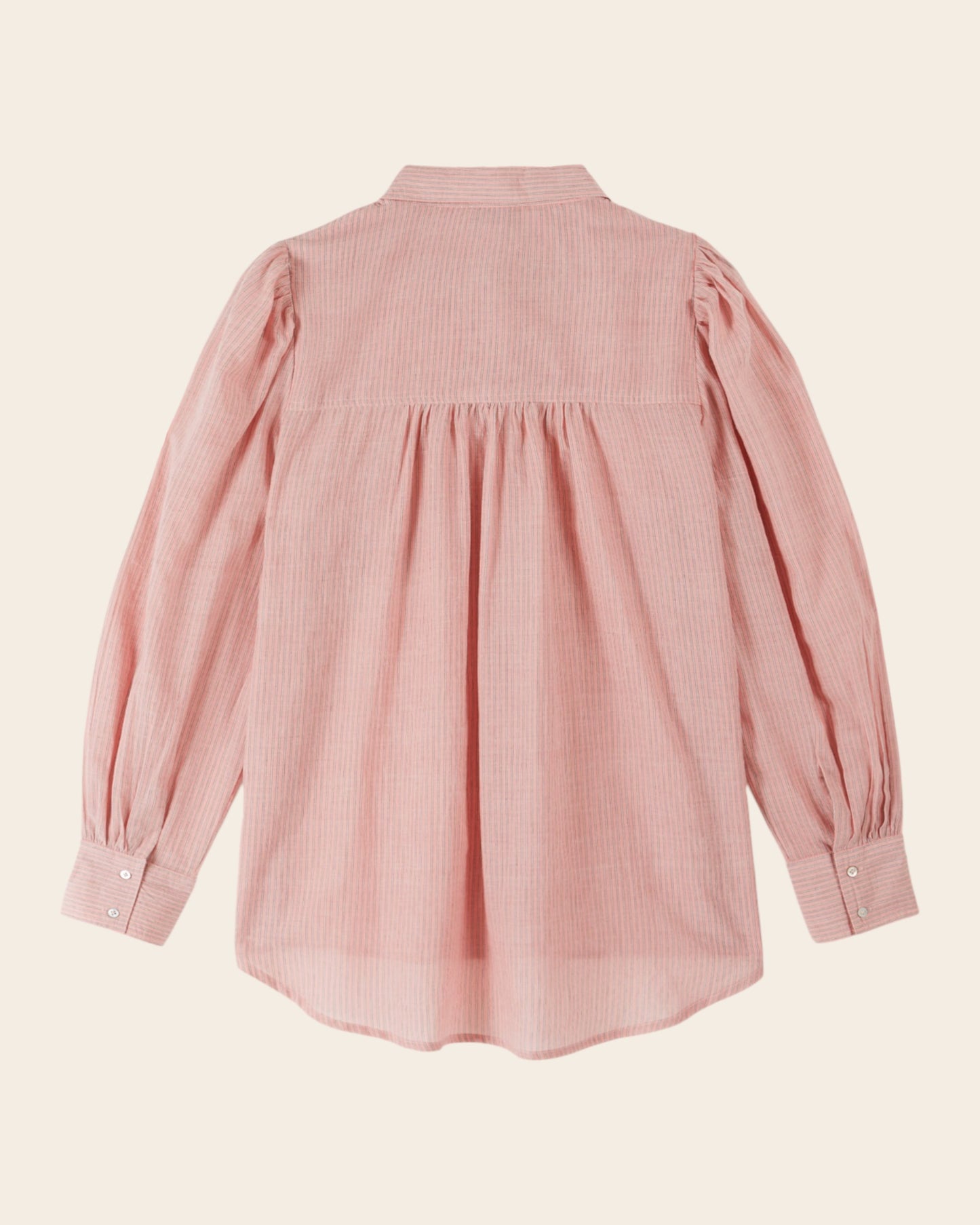 Chemise - Longue khadi rose