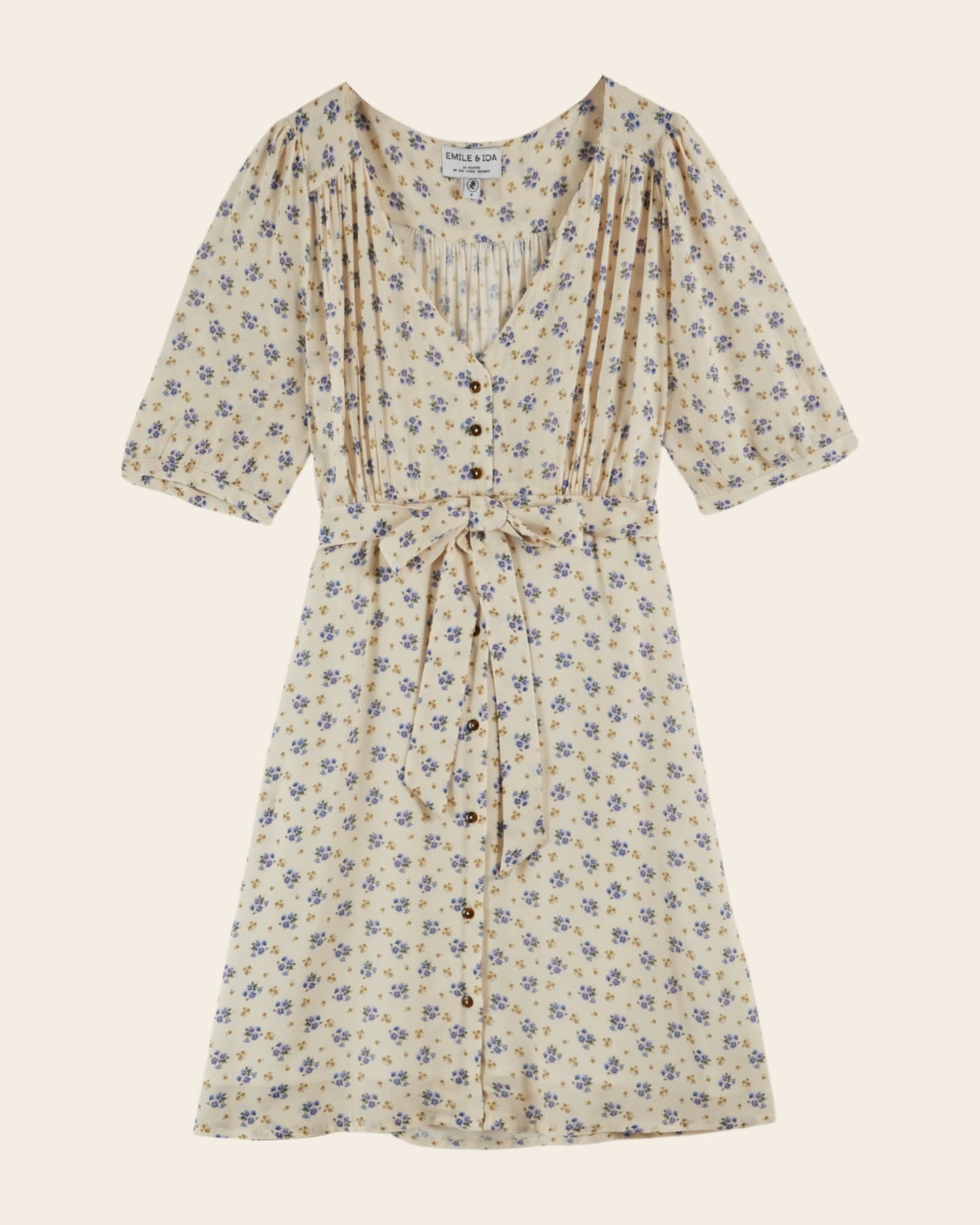 Robe - Fleuri bleuet