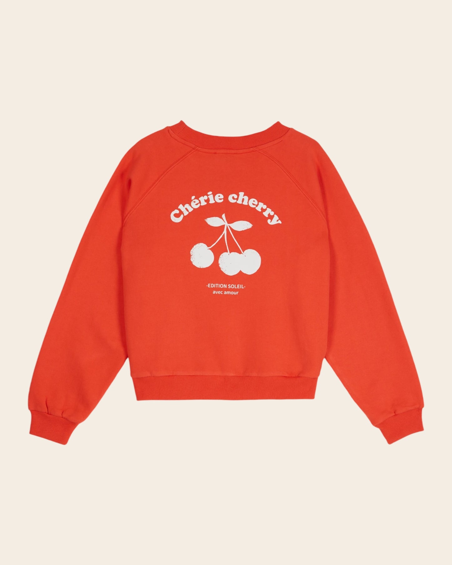 Sweat - Chérie cherry rouge
