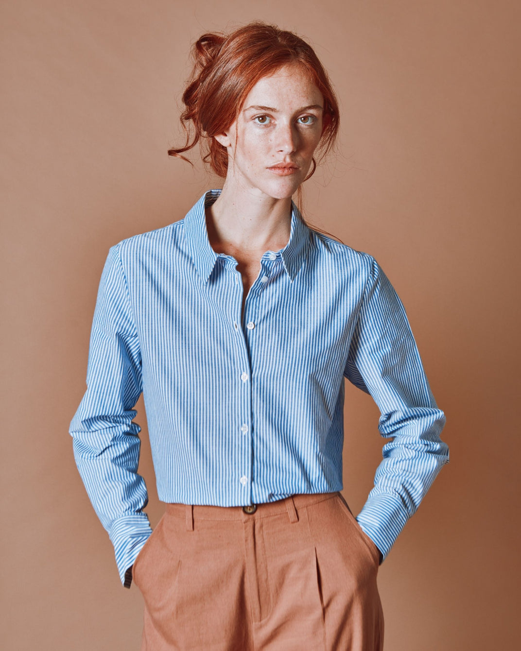 Chemise - Rayé bleu et blanc