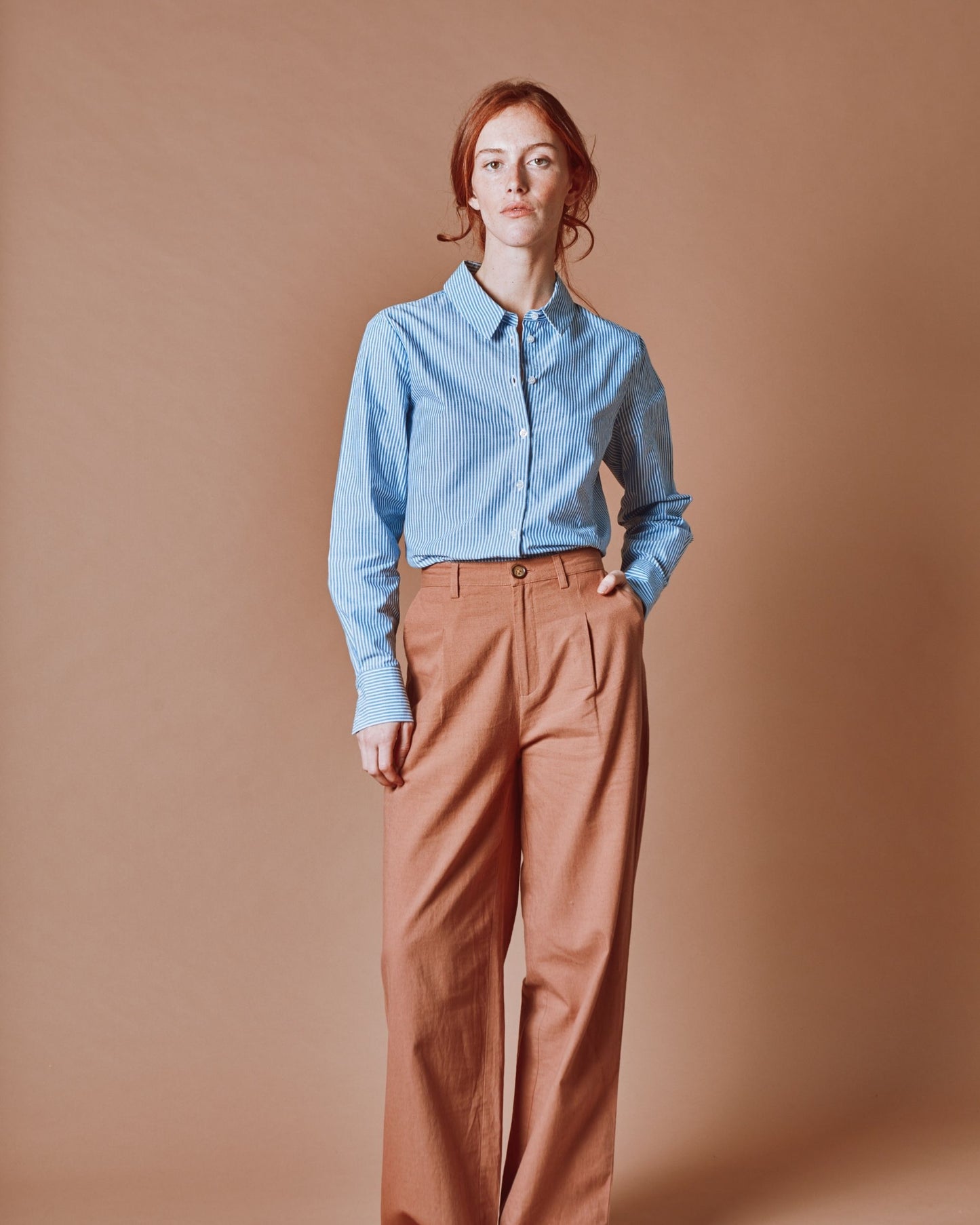 Chemise - Rayé bleu et blanc