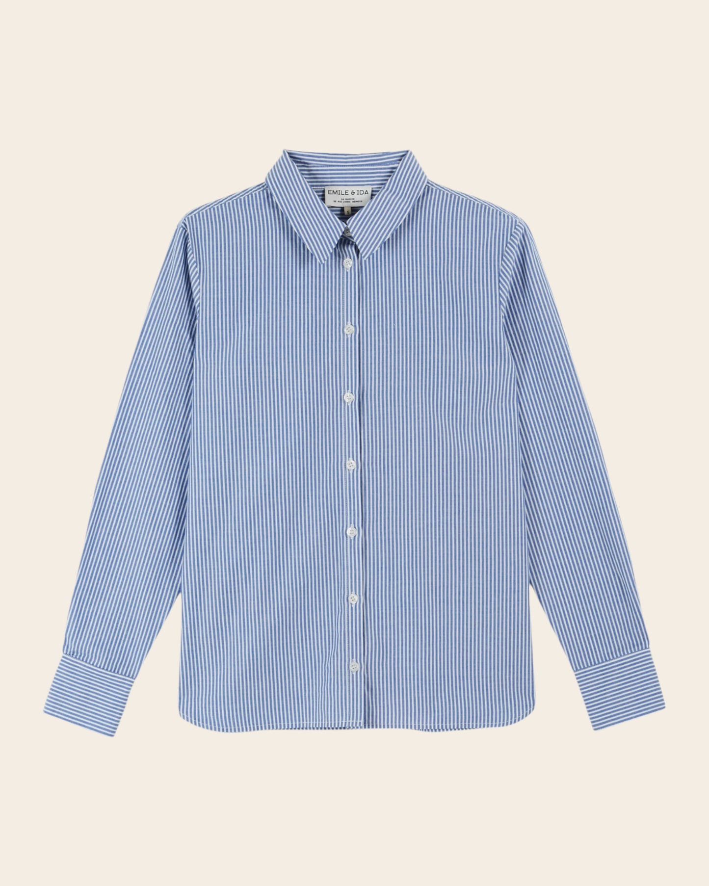 Chemise - Rayé bleu et blanc