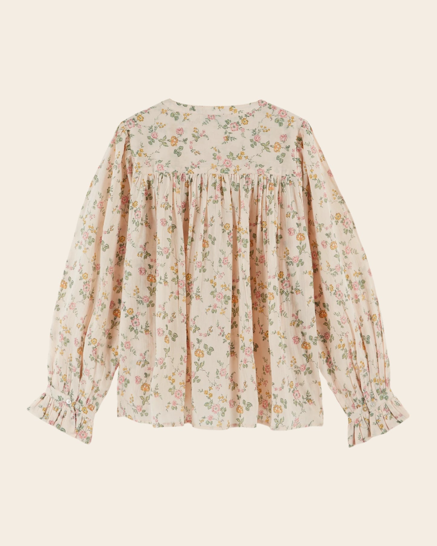 Blouse - Fleuri rosier
