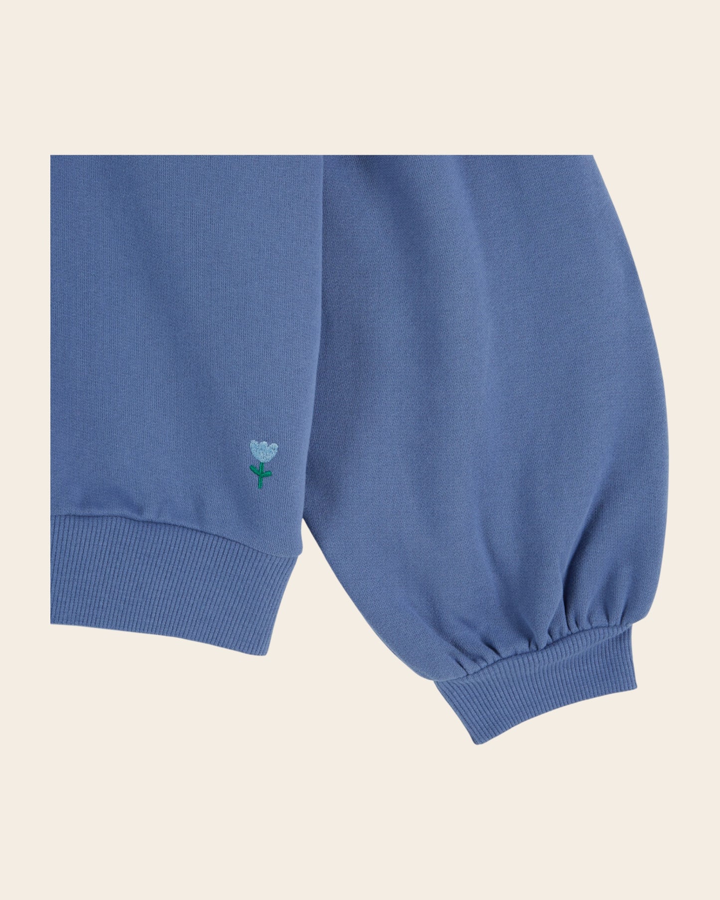 Sweat - Grand col bleu