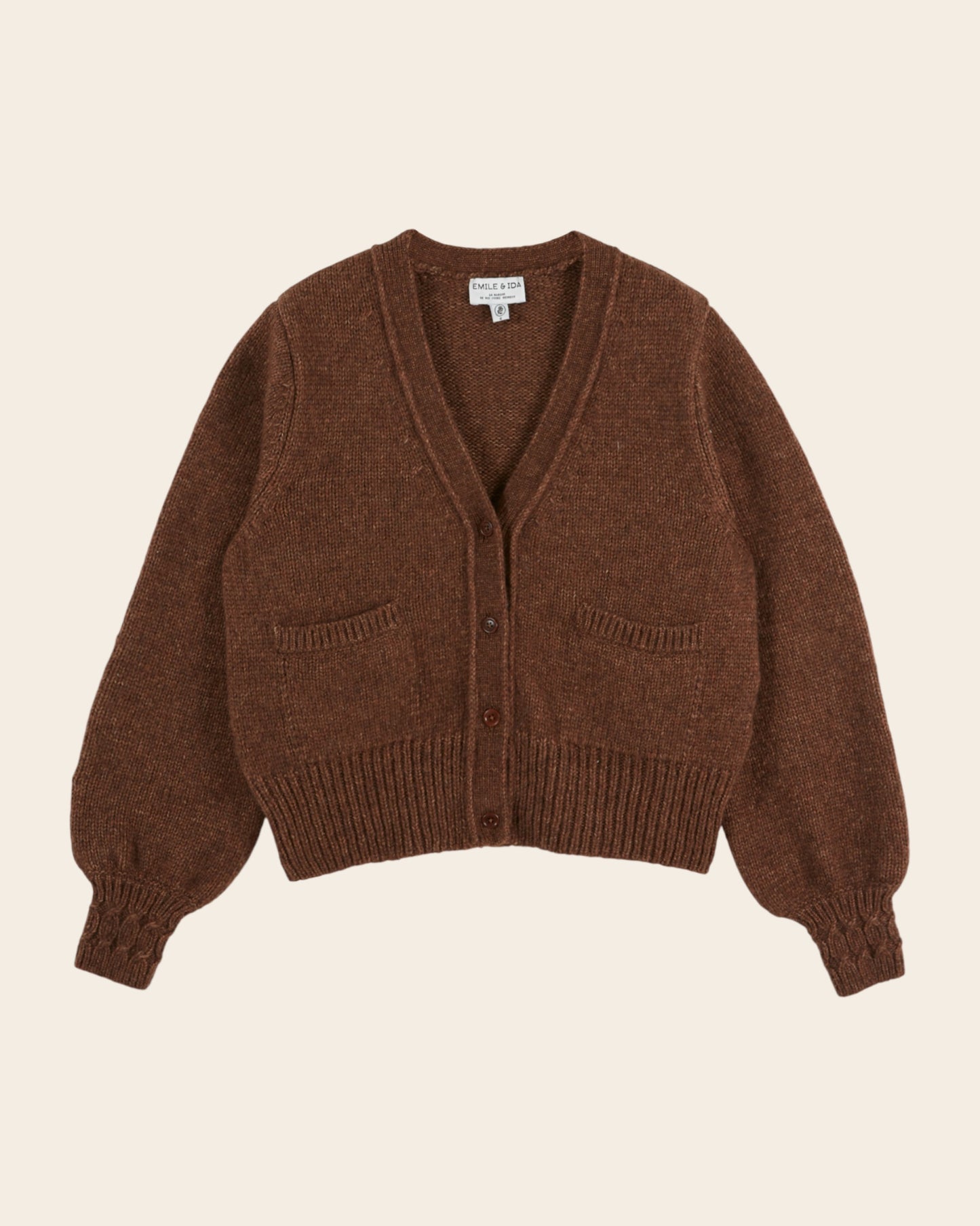 Cardigan - Ultra doux marron