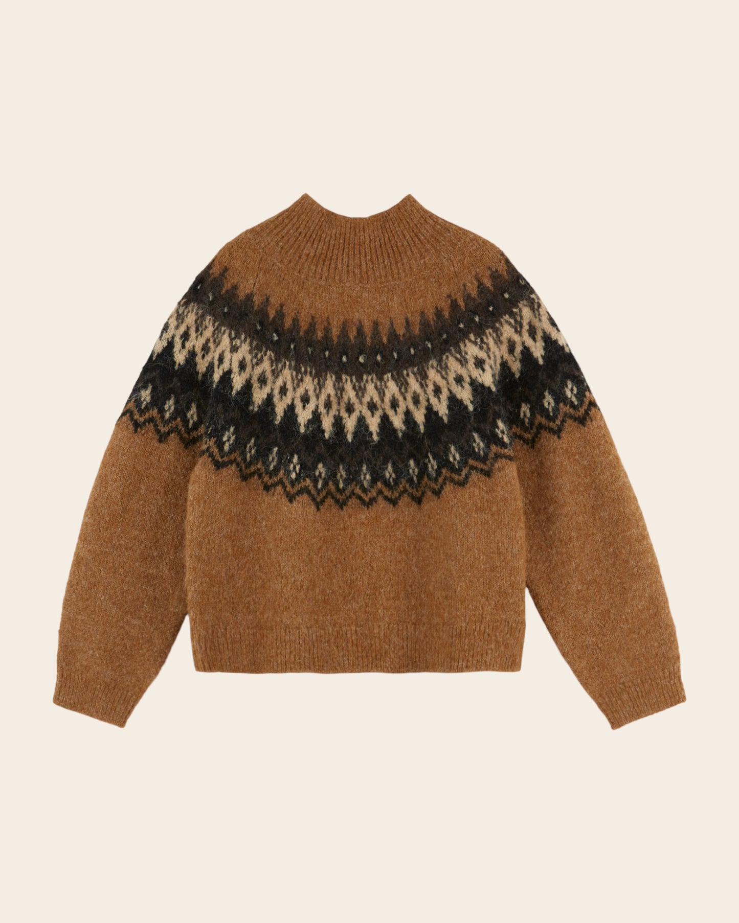 Pull - Jacquard caramel