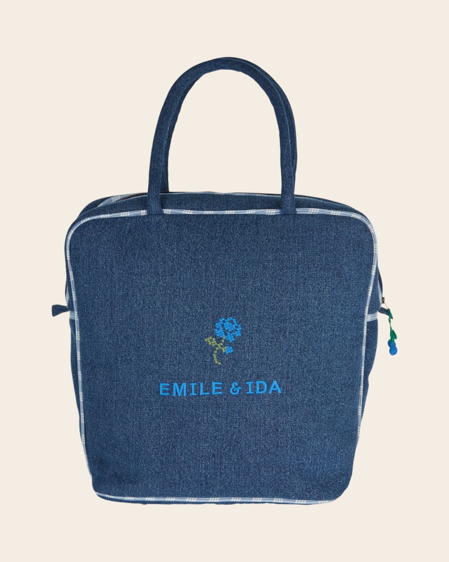 Grand sac - Denim bleu