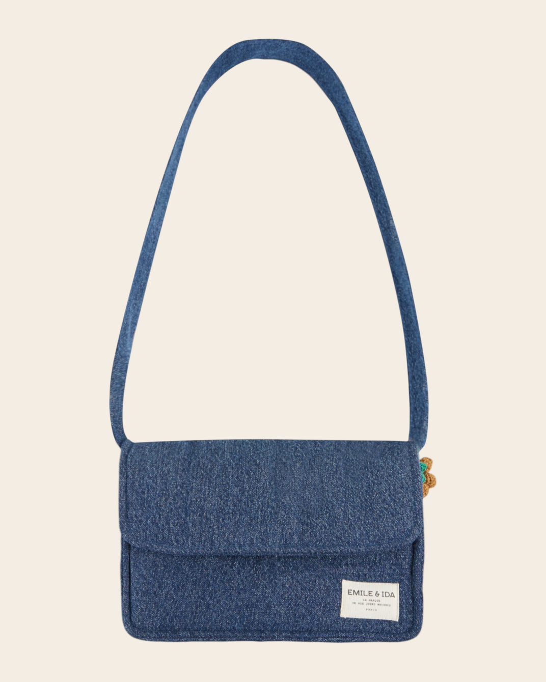 Sac à main denim bleu