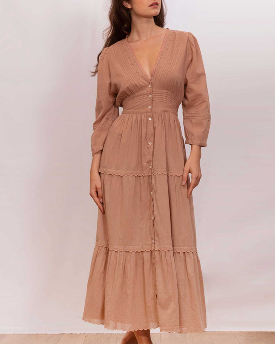 Robe longue - Vintage terracotta