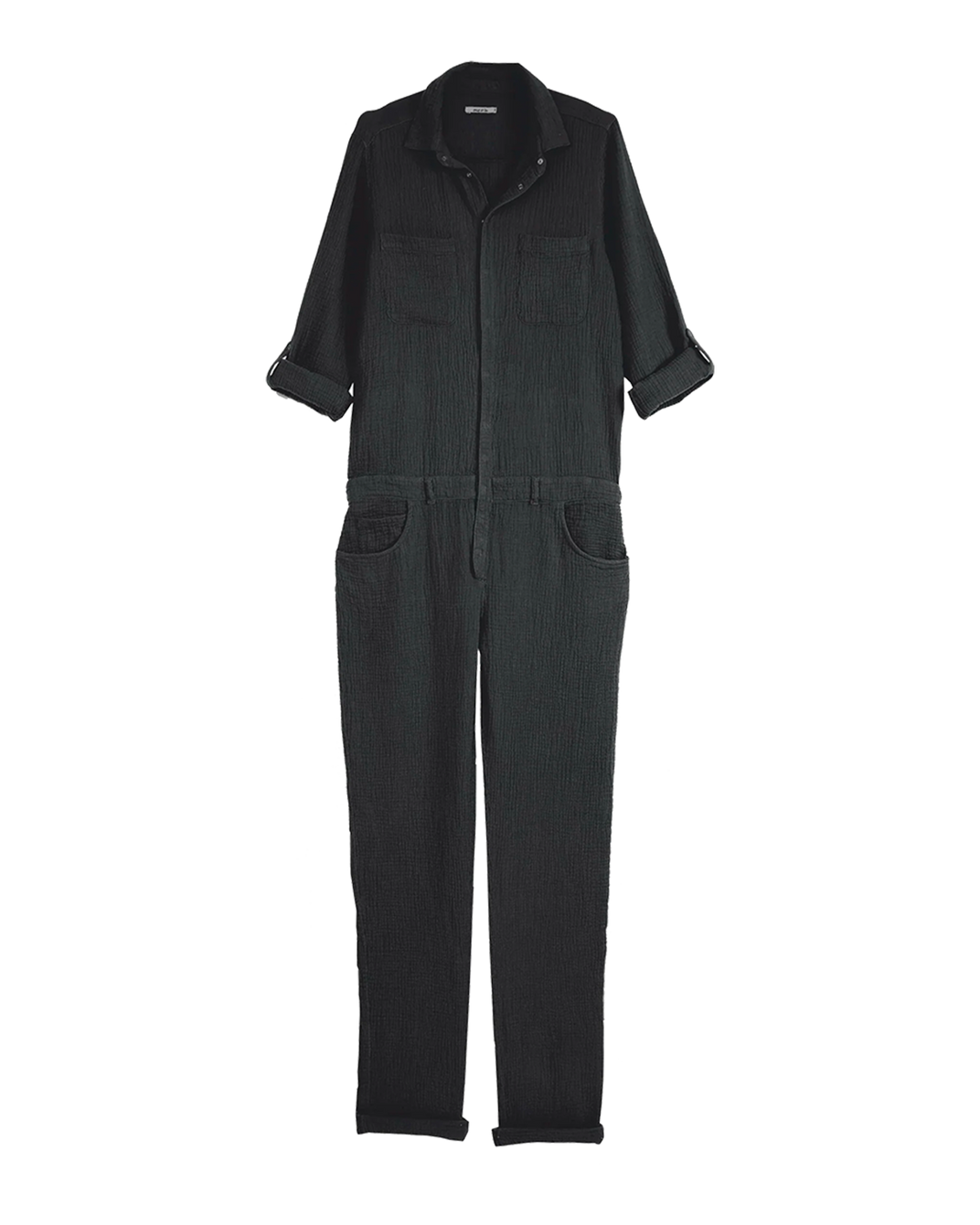 Double cotton gauze bitumen suit