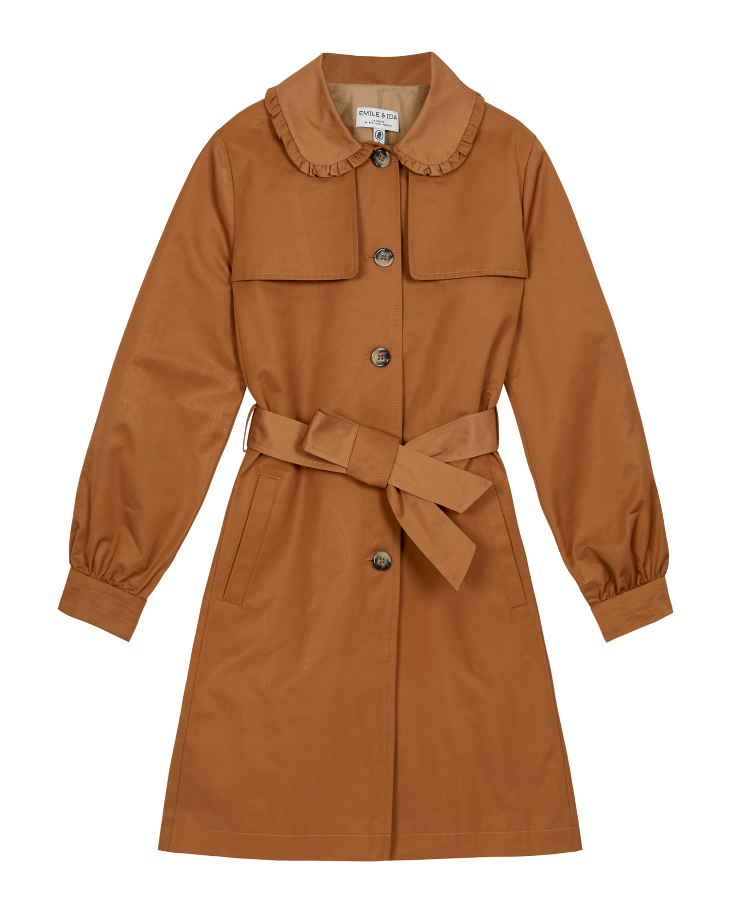 Trench coat macadamia