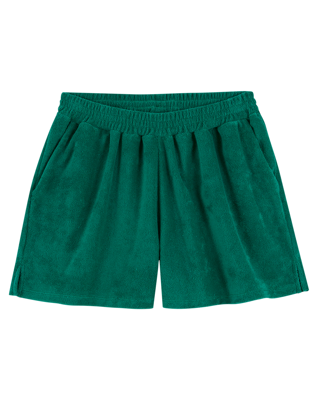 Short - éponge uni haricot