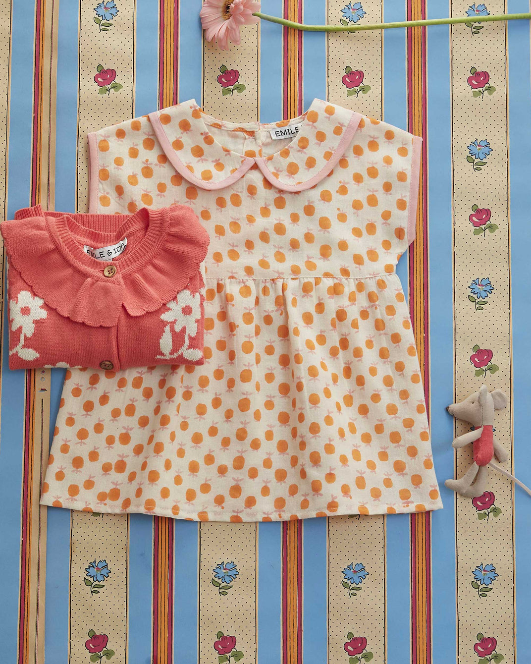 Mandarin baby dress