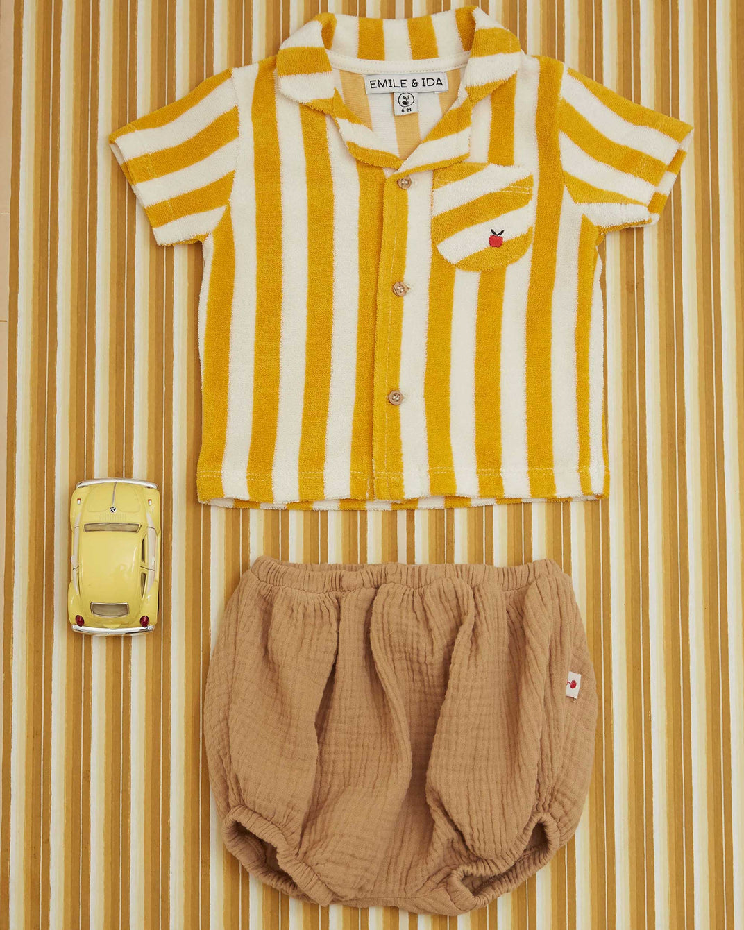 Bloomer - gaze de coton miel