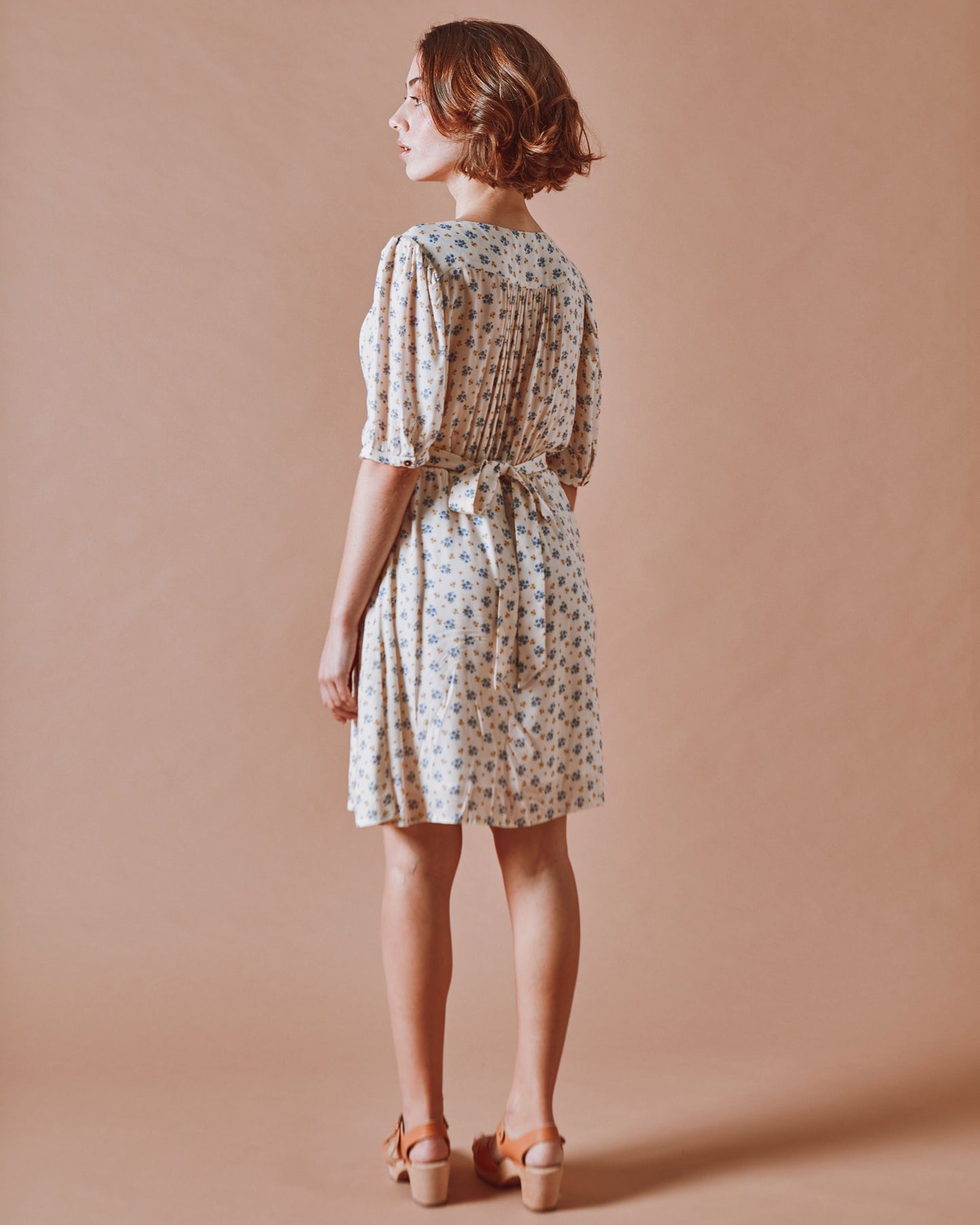 Robe - Fleuri bleuet