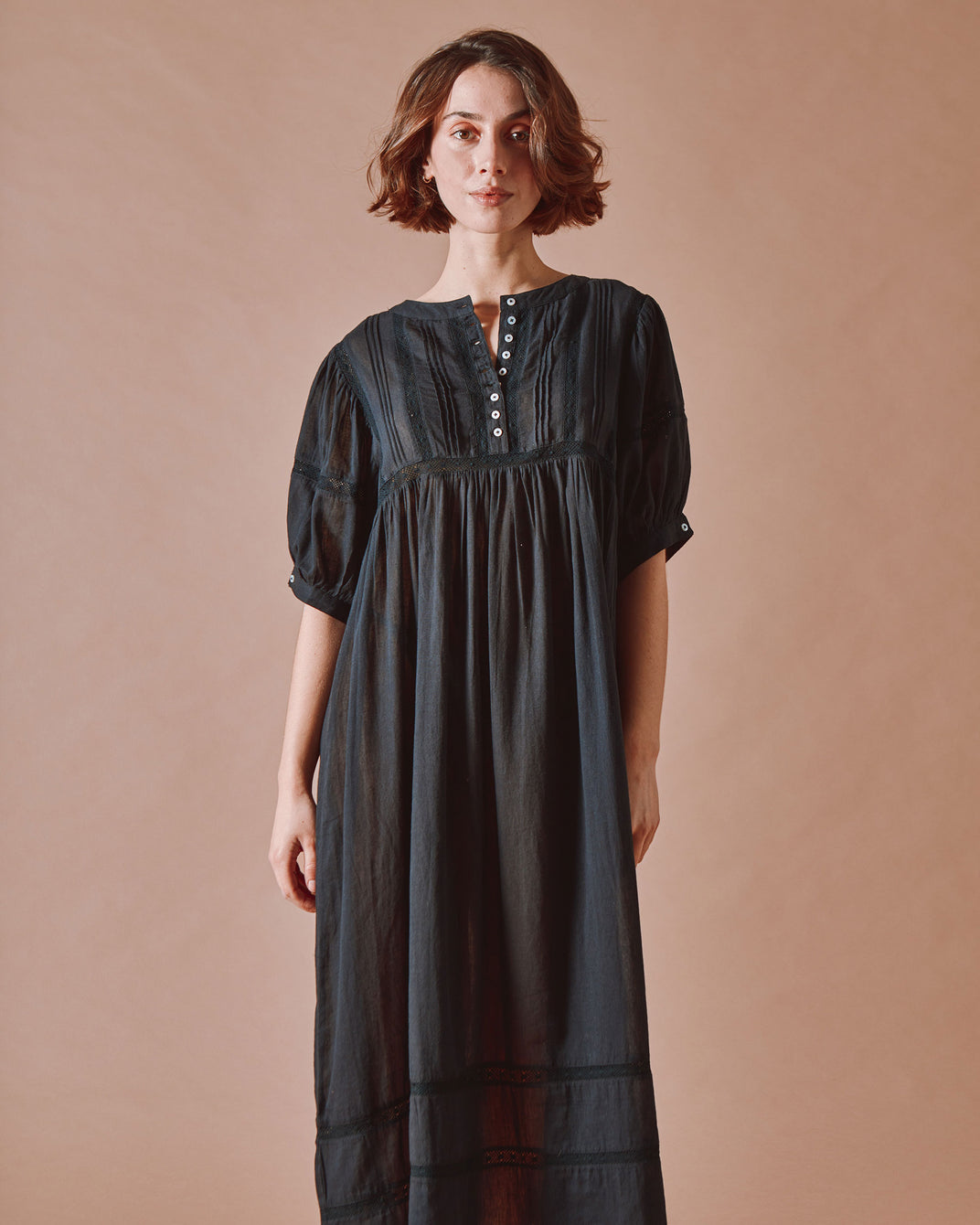 Robe longue - Dentelle noir