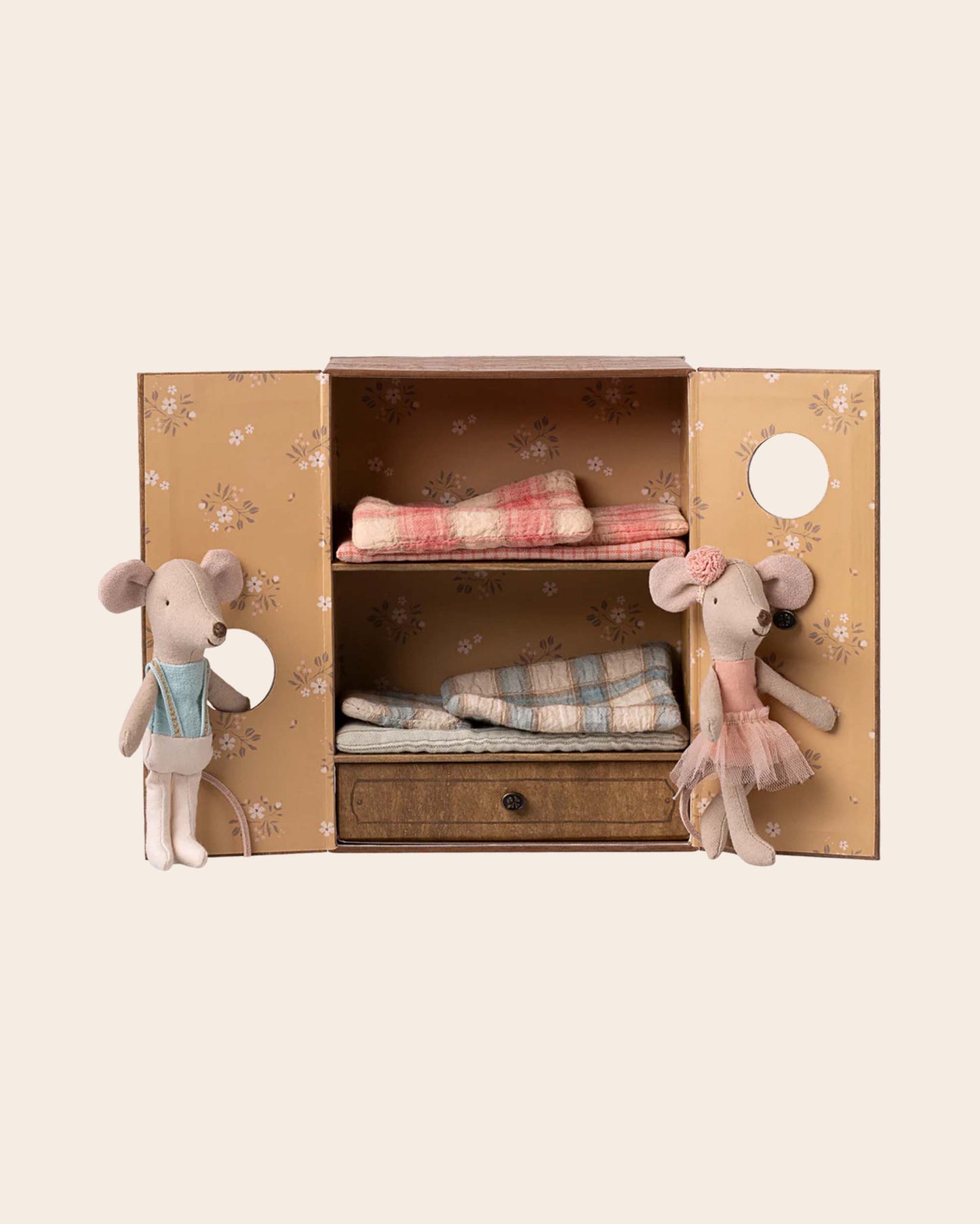 Studio dance frère et soeur beige - Maileg