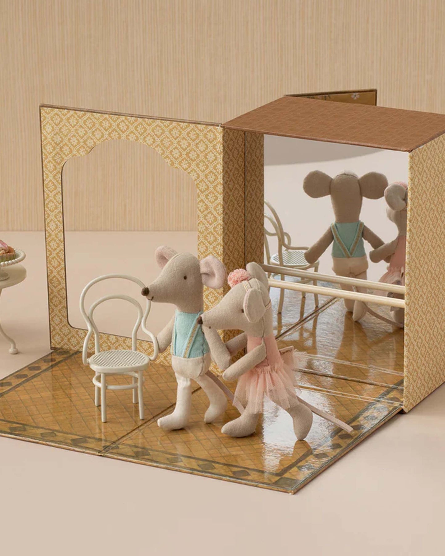 Studio dance frère et soeur beige - Maileg