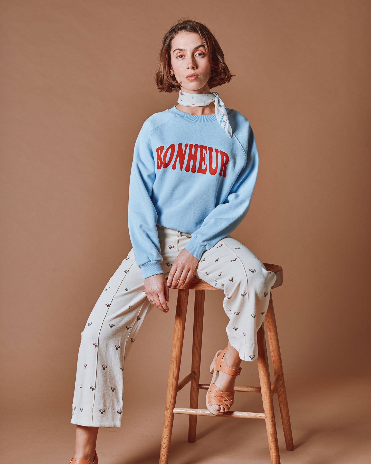 Sweat femme - Bonheur bleu