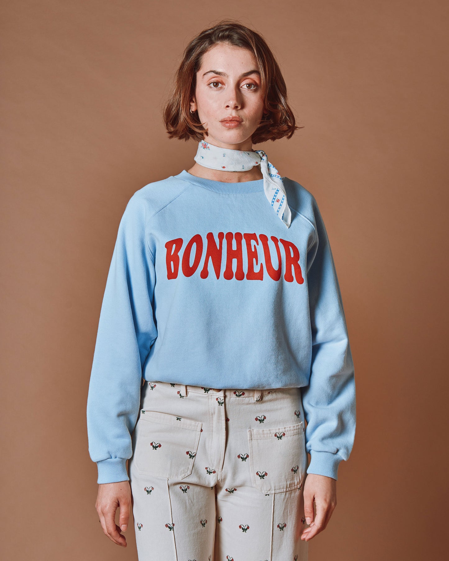 Sweat femme - Bonheur bleu