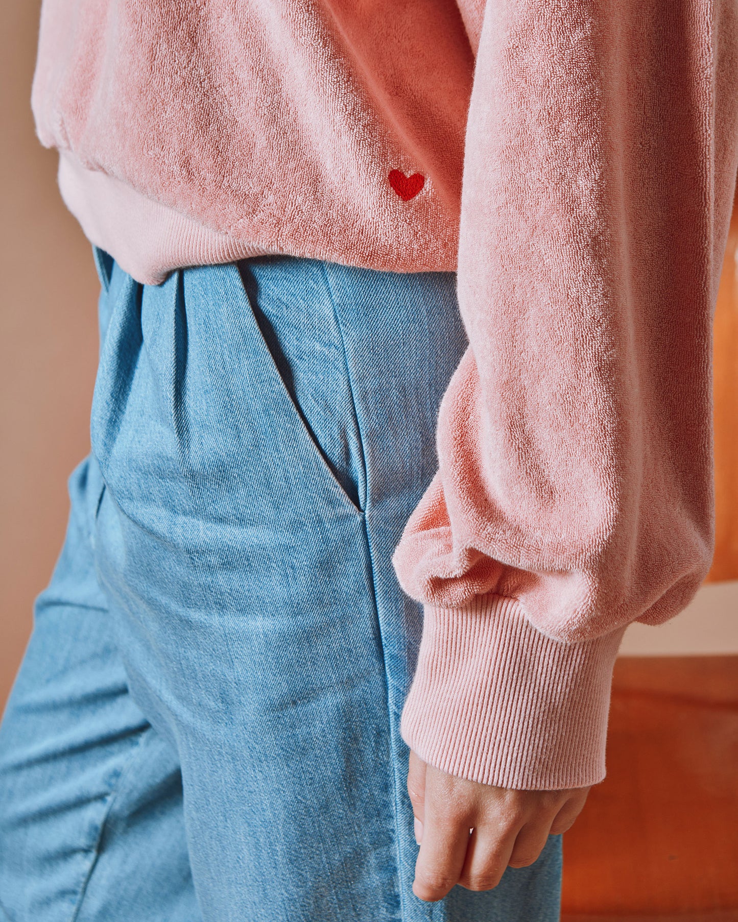 Sweat - Éponge rose