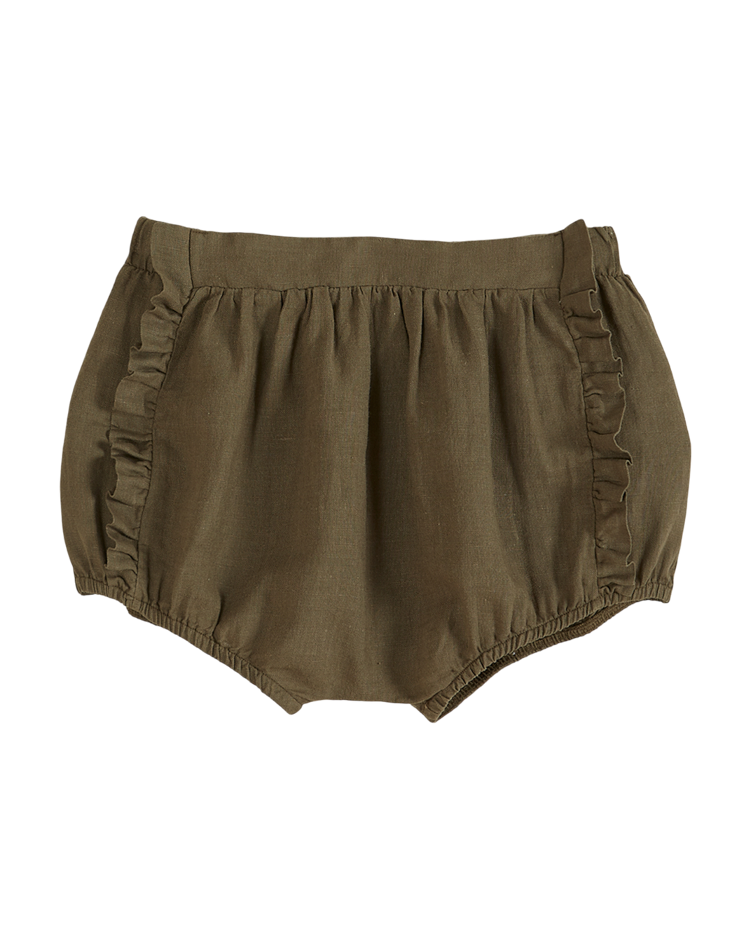 Bloomer - Lin et coton kaki