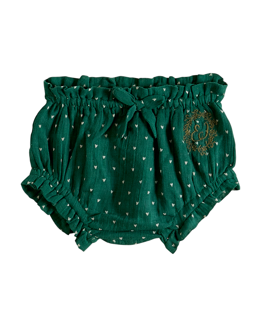 Bloomer - Crépon de coton vert