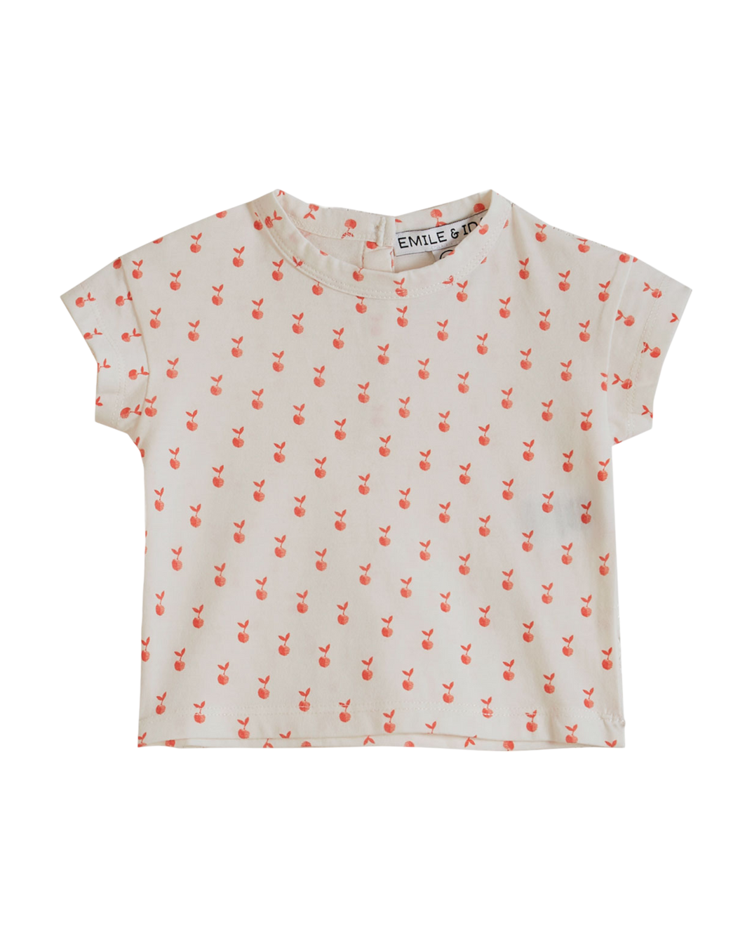 T-shirt - Coton bio pomme blanc