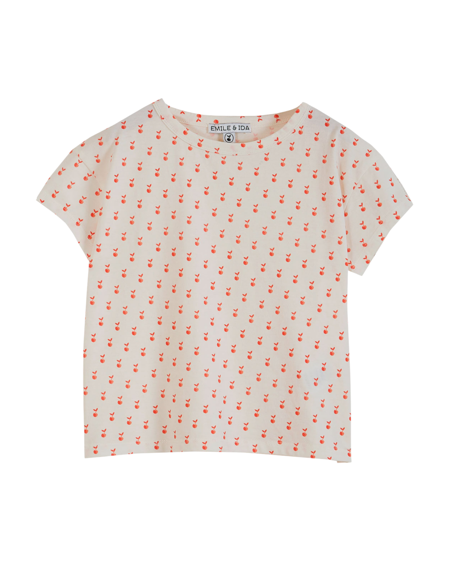 T-shirt - Coton bio pomme blanc