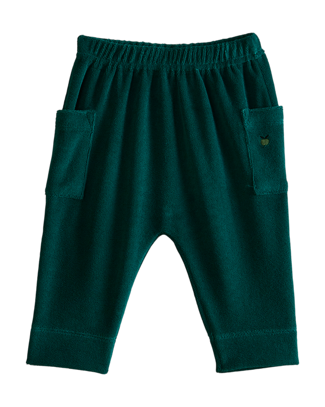 Pantalon - Éponge vert foncé