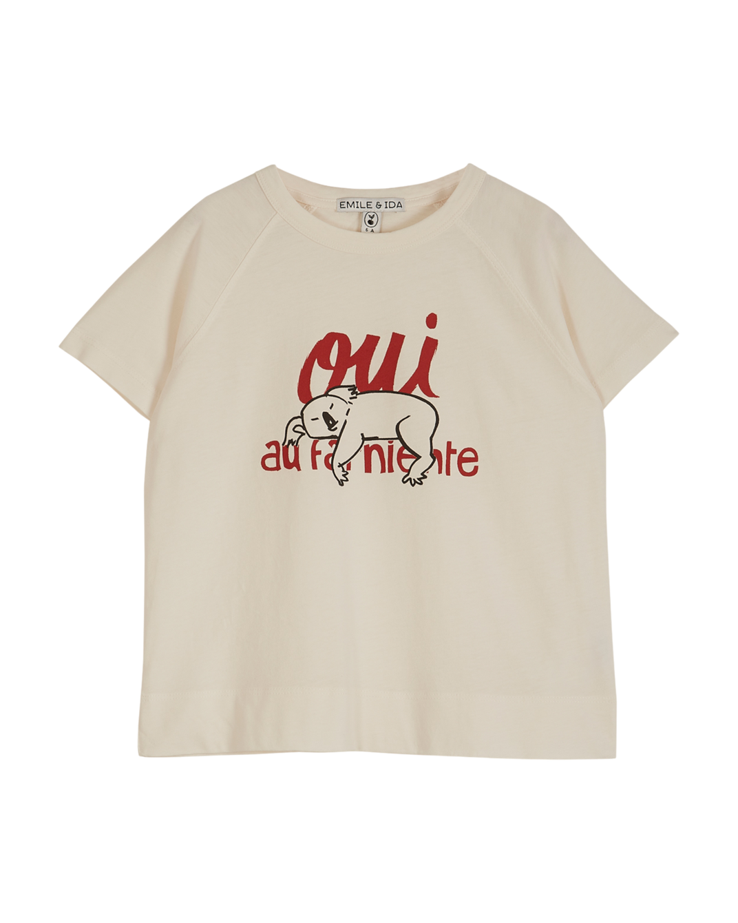 T-shirt - Koala blanc