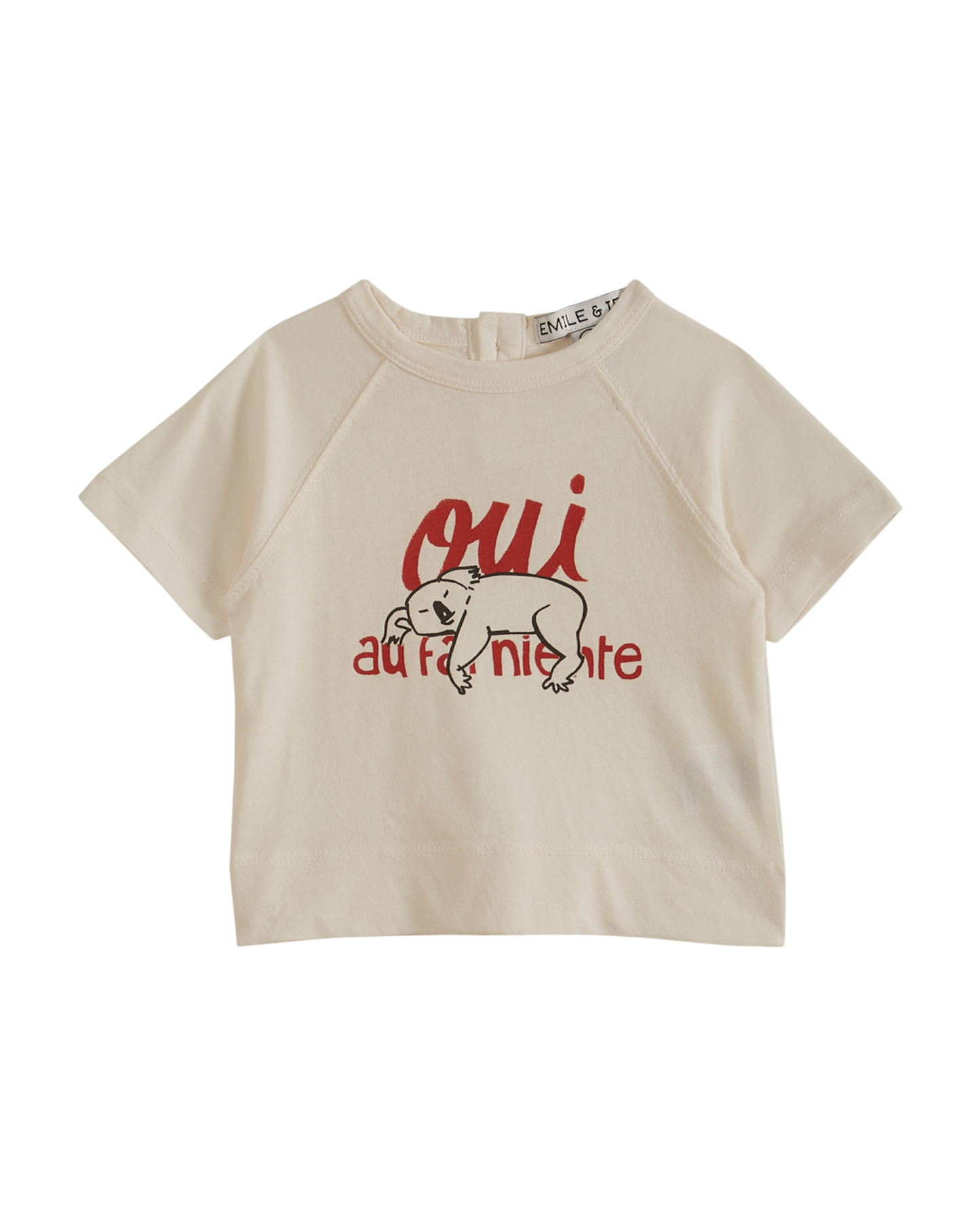 T-shirt - Koala blanc