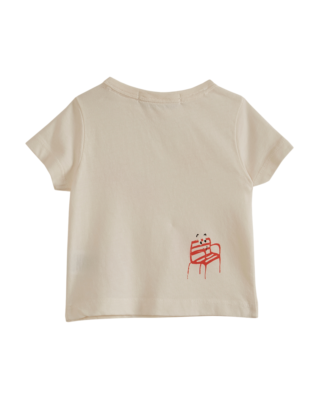 T-shirt - Coton blanc chaises
