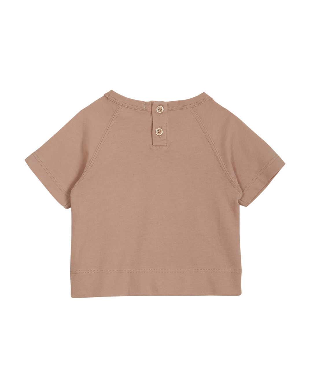 Beige cotton T-shirt