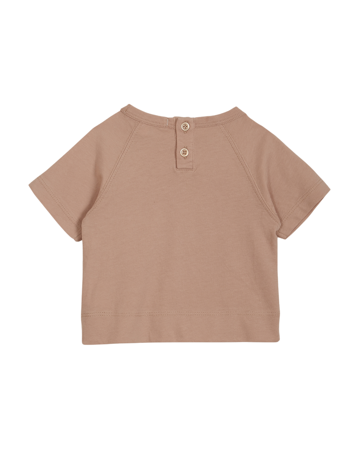 Beige cotton T-shirt