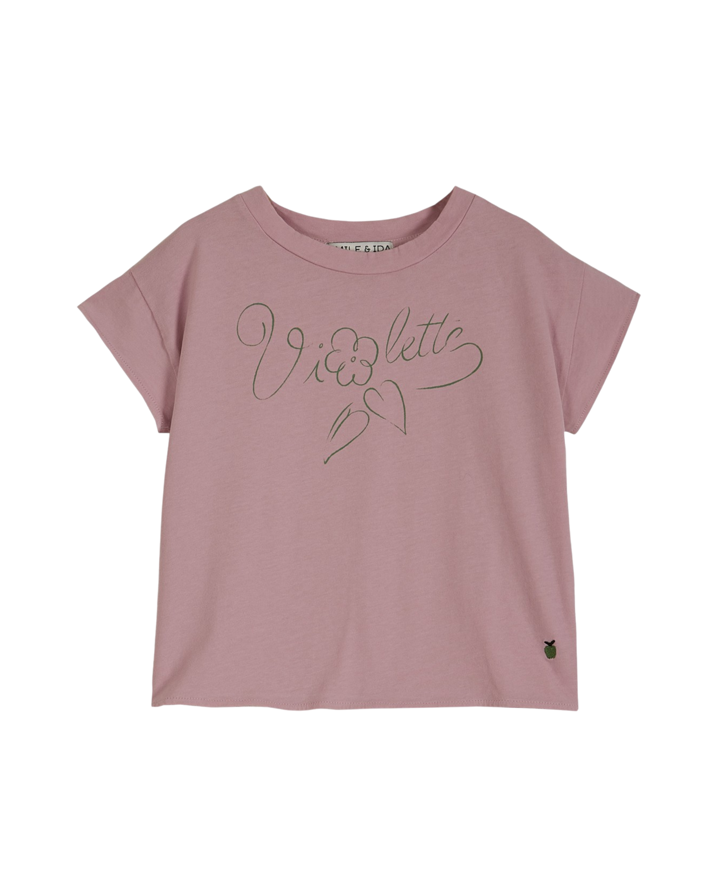 T-shirt - Coton bio violet