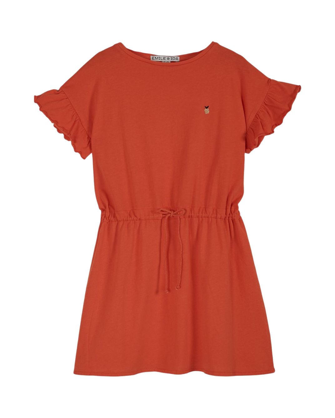 Robe - Coton bio rouge