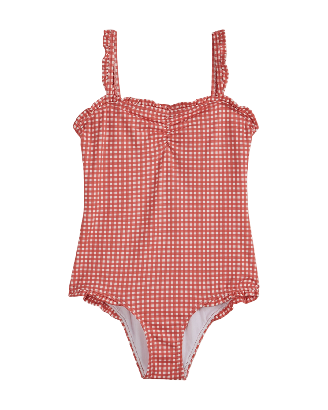 Maillot de bain une pièce - vichy rouge